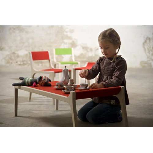 Banc enfant design Erykah - Gris